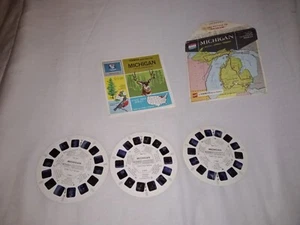 View Master Michigan State Tour Series Reels MCM Retro Toy - Picture 1 of 12