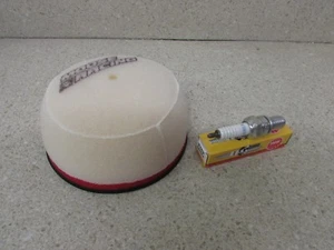 KAWASAKI KLX125 SUZUKI DRZ125 125 TUNE UP KIT AIR FILTER & SPARK PLUG DR8EA - Picture 1 of 1