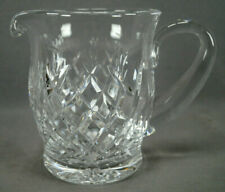 Signed Waterford Donegal Pattern Clear Cut Crystal 6 Inch Tall Pitcher / Jug