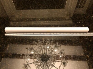 3m x 610mm Frosted Window Film Privacy Opal Etched Glass Self Adhesive Vinyl WHT - Picture 1 of 3
