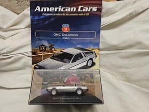 RARE DMC Delorean IXO ALTAYA 1/43 American Cars Boite Plexiglasnneuf New - Imagen 1 de 7