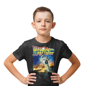 kids boys film movie birthday christmas horror t shirt back to the future - Picture 1 of 1