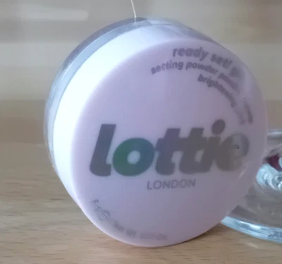 Lottie London ready set! go setting Powder brightening pink 5g - Neu NEU - Bild 1 von 2