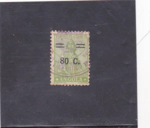 ANGOLA CERES SURCHARGED 80 c. s/ 5A (1934)  AF # 251 - Picture 1 of 1