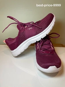 Ryka Womens - Size 6 M - Running Lace-up Shoes Plum Red - New - Picture 1 of 8