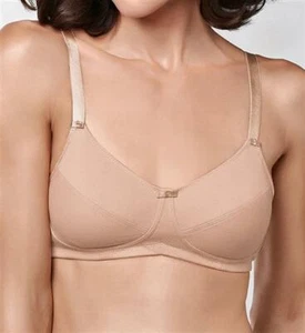 NEW Amoena 40C Ruth SB Soft Cup Bra 0872 Beige #76191 - Picture 1 of 3