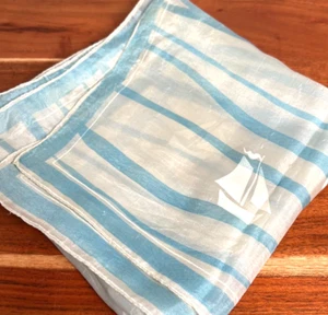Vintage maritim Segel Seide Chiffon Schal von Vera 29 x 29 Zoll quadratisch - Bild 1 von 6