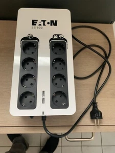 EATON 3S700DIN USV 420W 700VA | 6x Schuko Steckdosen | Überspannungsschutz Nr.2 - Afbeelding 1 van 1