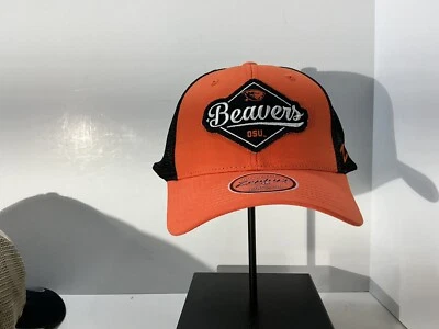 Oregon State University Beavers Zephyr Hat Cap Mesh Trucker College Snapback - Image 1 of 4