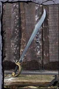 Arma Larp - Espada Larga - Cimitarra Trollball Slayer Epic Armoury - Imagen 1 de 1