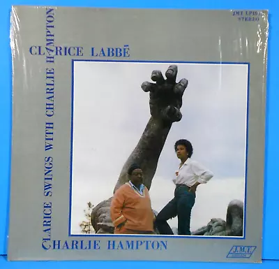 CLARICE LABEE SWINGS WITH CHARLIE HAMPTON LP 1980 RARE JAZZ SHRINK VG++/VG++!!A - Image 1 of 4