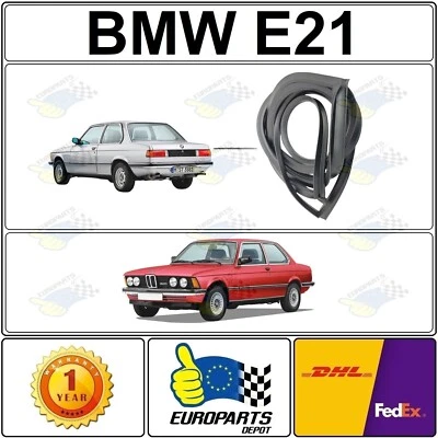 1980 BMW E21 3-Series porta traseira porta-malas vedação de borracha tira meteorológica 51711826976 - Imagem 1 de 4