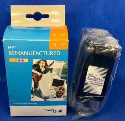 Cartouche Encre QUILL H-17 HP REMANUFACTURED 3 Colour HP Deskjet 930C 950C 03/06 - Bild 1 von 4