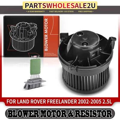Nuevo kit de motor y resistencia soplador de climatización para Land Rover Freelander 2002-2005 2,5 L Foto 1 de 4