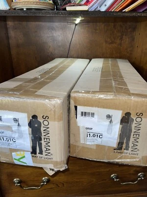 Sonneman Lighting 4841.01C Aplique de Pared Luz Lágrima Cromo Pulido Lote de 2 Foto 1 de 4