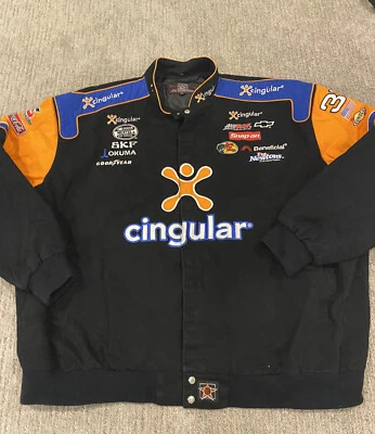Vintage JH Design Cingular Wireless Racing Jacket Robby Gordon #31 Mens 5XL - Image 1 of 4