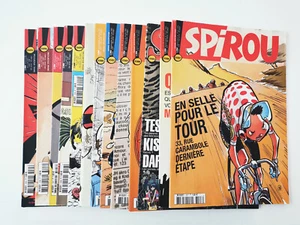 Spirou magazine 2005 2ème trimestre 13 numéros 3495 à 3507 - Photo 1/2