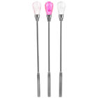 Heart Cake Pan Stir Rods Wax Spoons 3pcs Stamp Sticks for Resin Paint Epoxy-NR