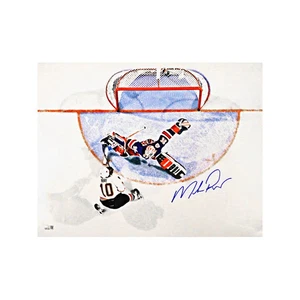 Foto Steiner CX Mike Richter Rangers 1994 Stanley Cup Save vs. Bure 16x20 - Imagen 1 de 1