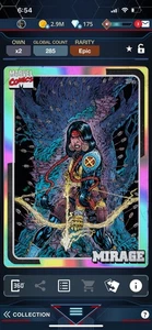 Topps Marvel Sammeln! Mirage 2023 60th Anniversary X-Men Roster Rainbow EPIC - Bild 1 von 2