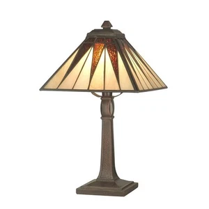 Dale Tiffany 13.75 in. Cooper Antique Bronze Accent Lamp - Picture 1 of 1