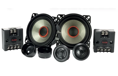 Audio System CARBON 100 2-Wege 10 cm (4") Komponenten Lautsprecher Set 100 mm - Bild 1 von 4