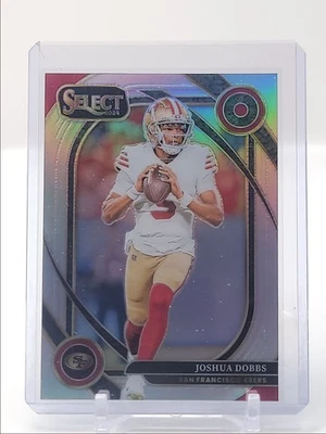 JOSHUA DOBBS 2024 SELECT CLUB LEVEL SILVER PRIZM 49ERS B Q5760 - Image 1 of 2
