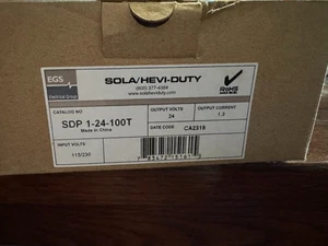 SDP 1-24-100T Sola Power Supply SDP124100T - Picture 1 of 2