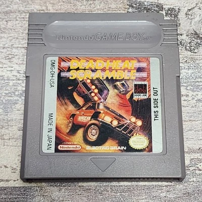 Dead Heat Scramble (Nintendo Game Boy, 1990) Authentic Tested Game  - Image 1 of 4