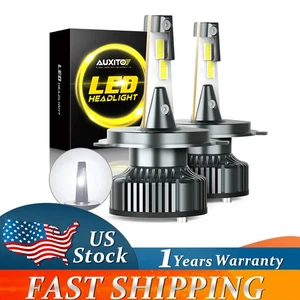 Set of 2 H4 9003 LED Headlight Bulbs High Low Beam Cool White Headlamp Kit US - Bild 1 von 18