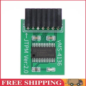 TPM 2.0 Modul Verschlüsselung Sicherheitsmodul Remote Card für Win11 (MSI LPC-14 - Afbeelding 1 van 9