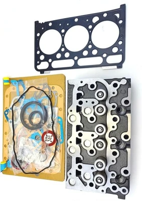 Cylinder Head & Full Gasket Kit for Kubota D1803 Engine L2800F Tractor - Image 1 of 4