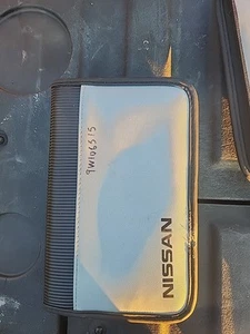 OEM NISSAN VINYL CASE FOR OWNERS MANUAL OPERATORS USER GUIDE OWNER'S AUTHENTIC - Picture 1 of 3