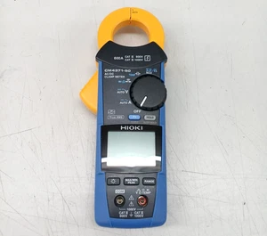 HIOKI CM4371-90 AC/DC Clamp Meter 600A with Wireless Adapter Z3210 Set Japan - Picture 1 of 15