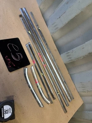 55 NASH Statesman 54 56 Ambassador 1955 2 puertas trasero acero inoxidable moldura O Foto 1 de 4