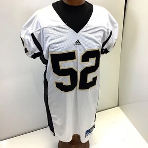 Vintage Adidas College Football Training Trikot #52 weiß gold schwarz Gr. 50 Made USA - Bild 1 von 9