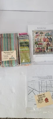 Kit trapunta, modello e pergamena "My Kinda Town" - Immagine 1 di 4