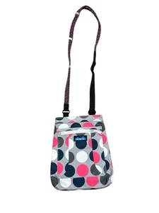 Bolso Bandolera Kavu Cuerda Nuevo Sin Etiquetas Gris Blanco Negro Rosa Cartera Bolsillos con Cremallera - Imagen 1 de 5