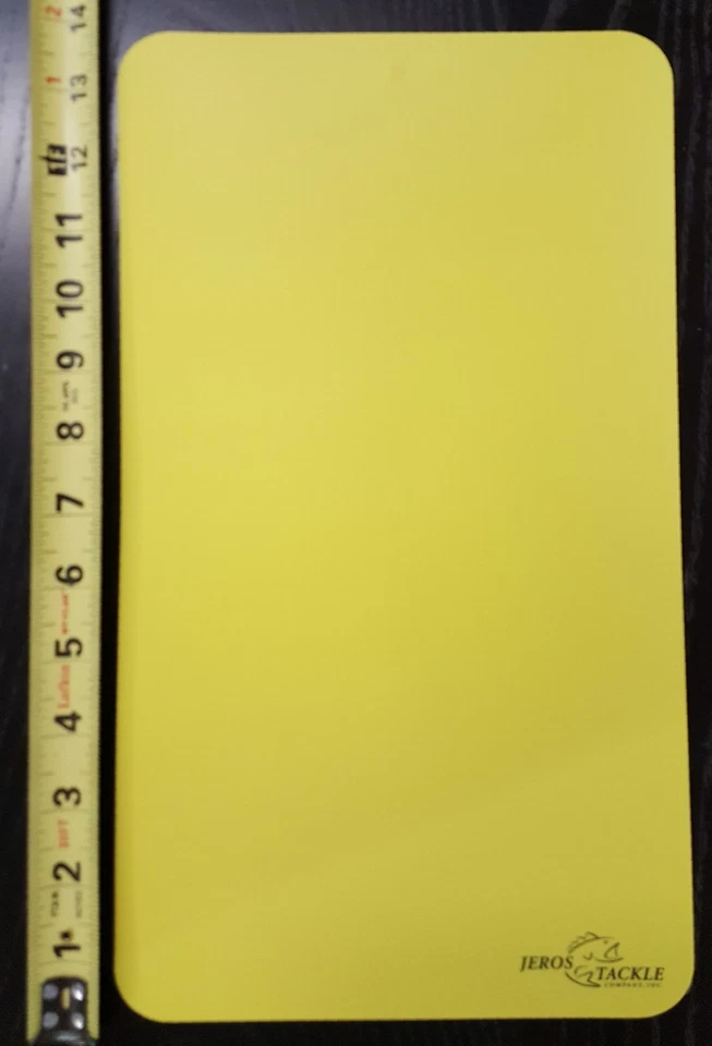 Jeros Tackle 薄型柔性塑料切割/比例板 14 英寸 x 8 — 第 1/1 张图片
