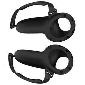 Black Silicone Controller Grip Protective Cover For Meta Quest 3 Handle rrt - Picture 1 of 8