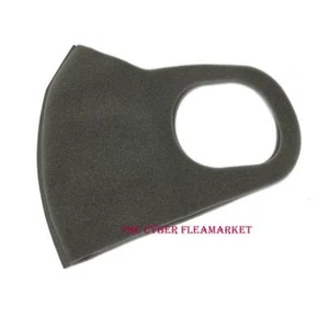 Máscara facial ligera transpirable/reutilizable 10 piezas negra - Imagen 1 de 7