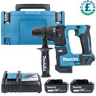 Makita Dhr171 18V Lxt Sds+ Rotary Hammer With 2 X 5Ah Batteries & Charger & Case