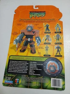 Tmnt Commander Mozar Teenage Mutant Ninja Turtles 2004 triceraton File Card Back - Picture 1 of 3