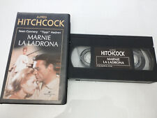 Marnie the Thief Alfred Hitchcock Connery Tippi Hedren - VHS Tape Spanish
