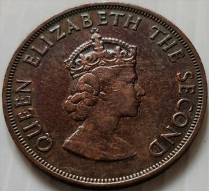 Jersey, 1/12th of a Shilling, Elizabeth II (1st Portrait), 1964, Bronze (B-792) - Picture 1 of 2