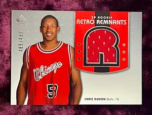 Maglietta Duhon SP Firma Throwback RC/499 IN PERFETTE CONDIZIONI Duke Rookie Artis Mitchell Ness - Foto 1 di 2