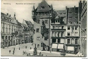 CPA - Carte postale - Allemagne - Nuremberg - Nassauerhaus und Carolinenstrasse  - Picture 1 of 2