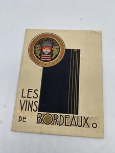 Comité Départemental du Vin de Bordeaux - Les Vins de Bordeaux - 1931 - Imagen 1 de 12