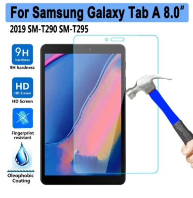 Premium Tempered Glass Screen Protector for Samsung Galaxy Tab A 8.0" T290/T295  - Image 1 of 4