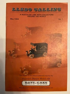 Lledo Calling Booklet/Catalogue Days Gone No.1 May 1984 090G - Imagen 1 de 4